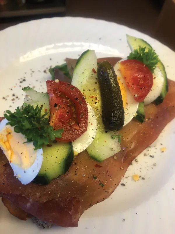 Impression aus der Speisekarte